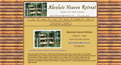 Desktop Screenshot of greatsmokeycabins.com